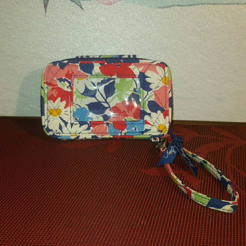 Vera Bradley Floral Wallet Coin Purse